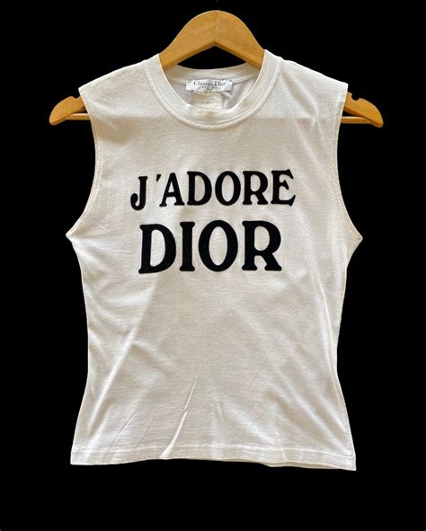 j'adore dior shirt black|vintage christian dior t shirt.